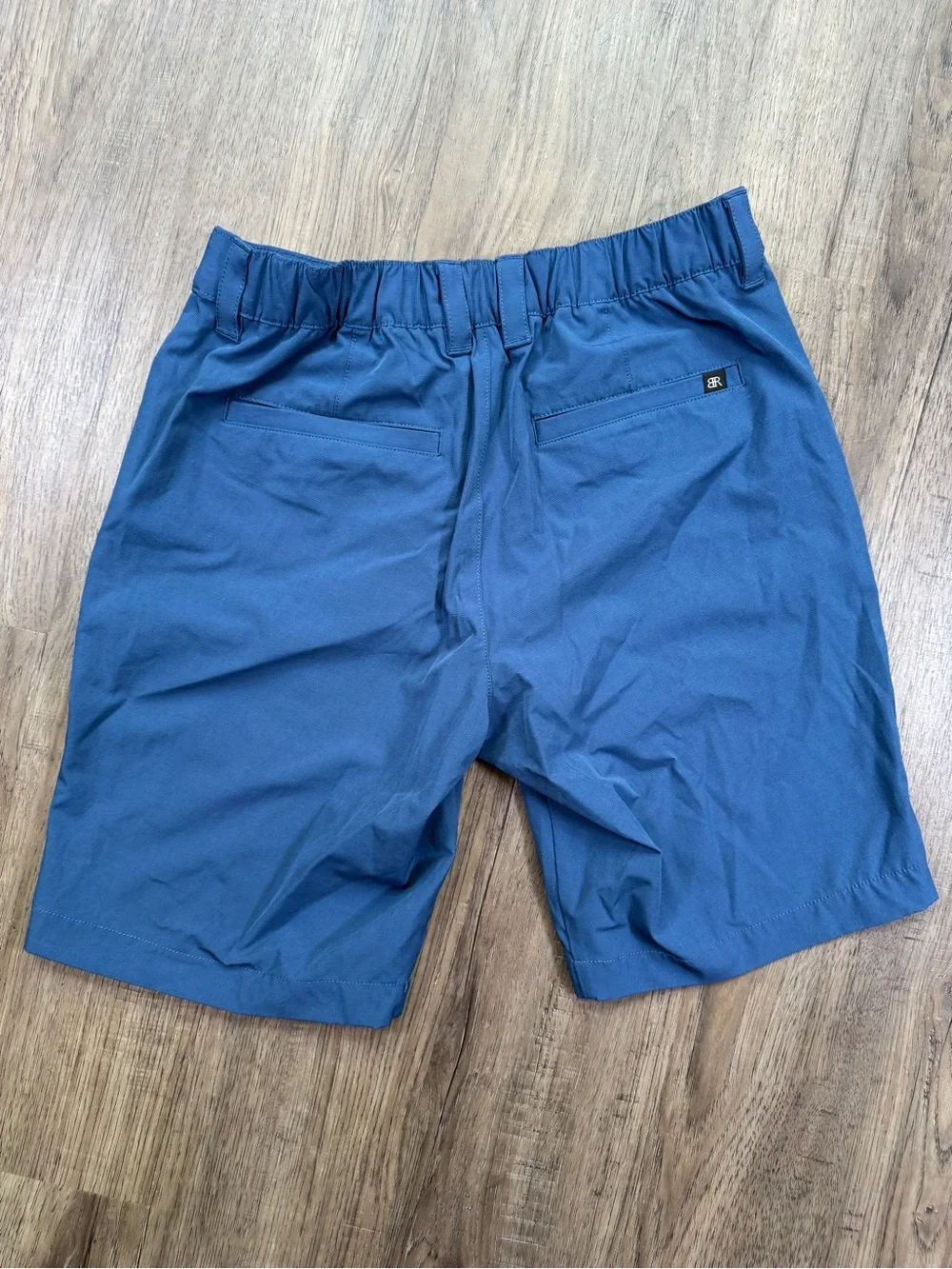 Banana Republic Men's Blue Stretch Shorts Elastic Waist 30